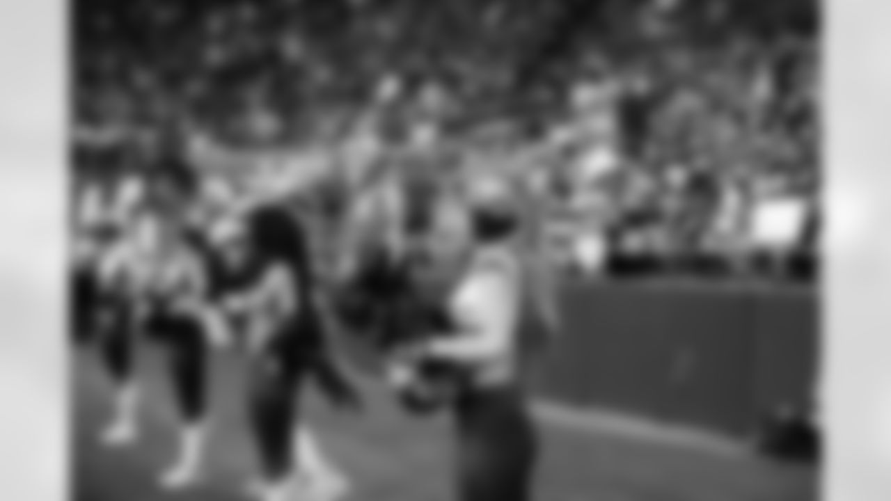 Seahawks Dancers perform during preseason week 3 vs. the Los Angeles Chargers at Lumen Field.