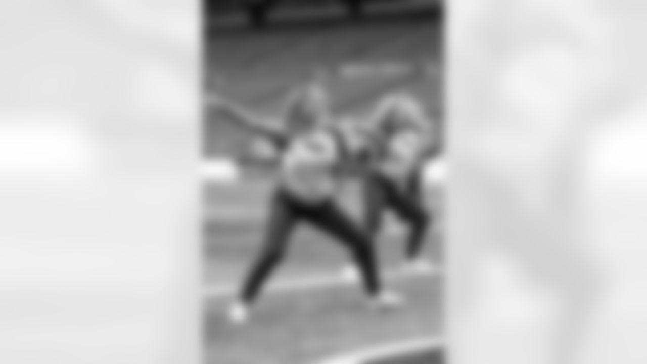 The Seahawks Dancers hit the field for the Seahawks' Week 3 game against the Carolina Panthers on Sunday, September 24, 2023.