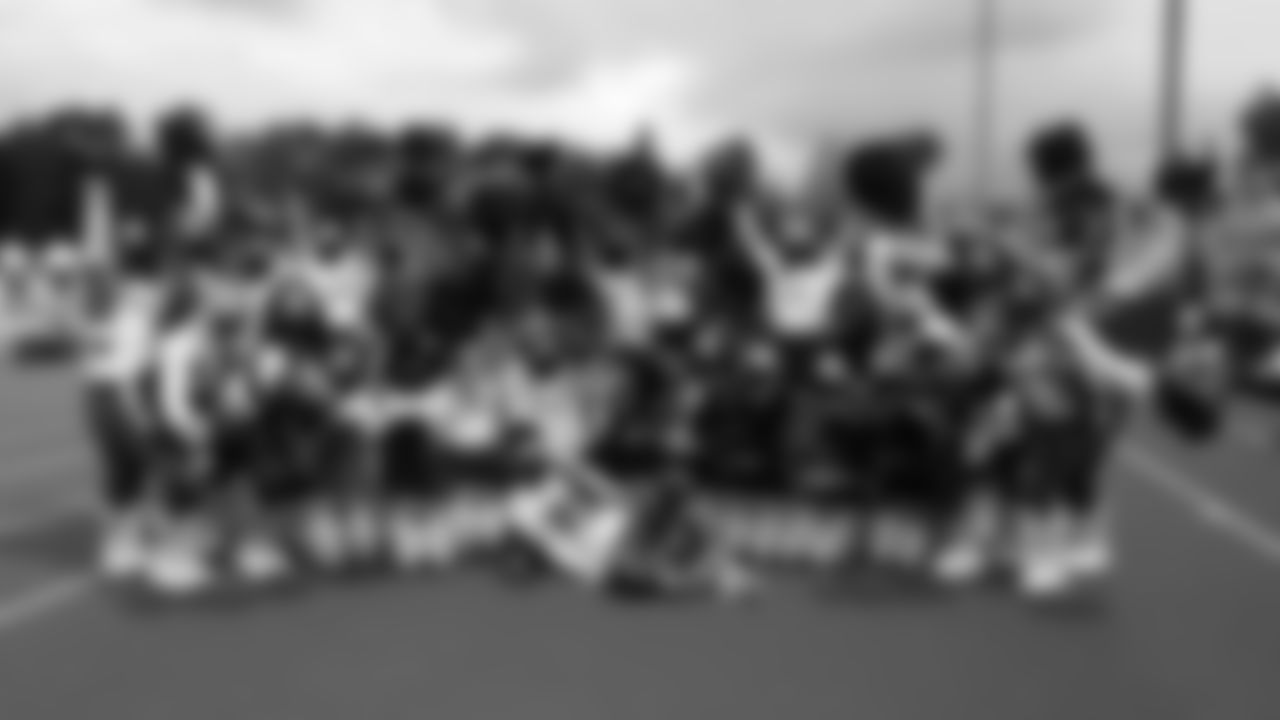 The Seahawks, along with Blitz, the Seahawks Dancers and Blue Thunder, attended a high school football game featuring Redmond vs. Juanita on September 10, 2021.