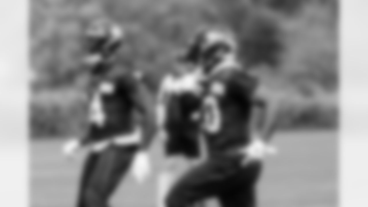 Seahawks players took the field for a practice at the Virginia Mason Athletic Center in Renton on August 26, 2021.