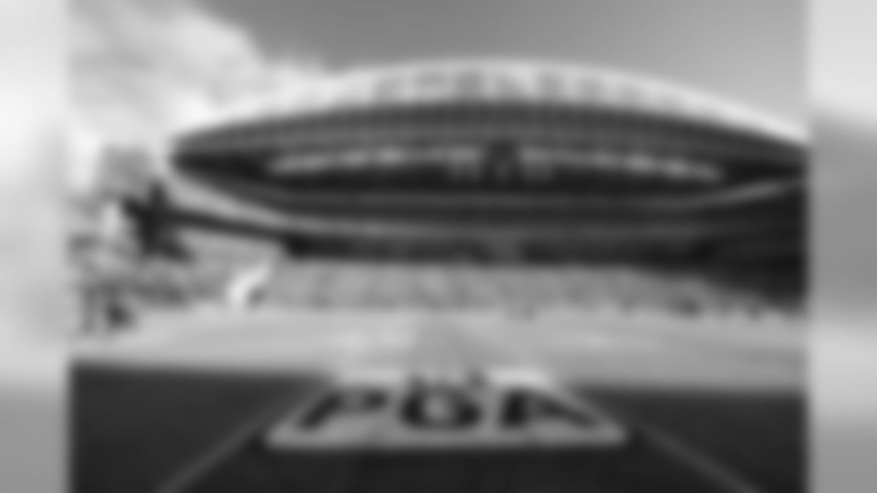 CenturyLink Field was adorned with a logo honoring the team's late owner Paul G. Allen.