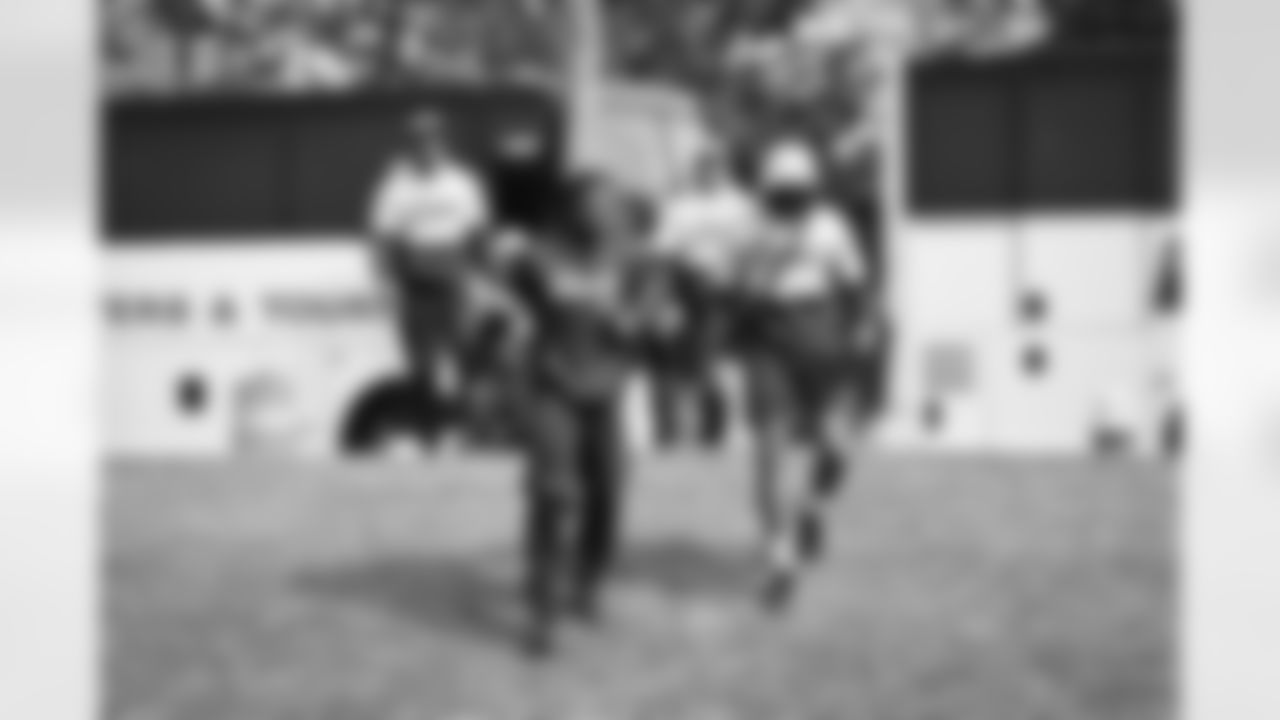 The Seahawks conducted a walk through in Detroit on October 1 prior to facing the Lions during Week 4 of the 2022 season.