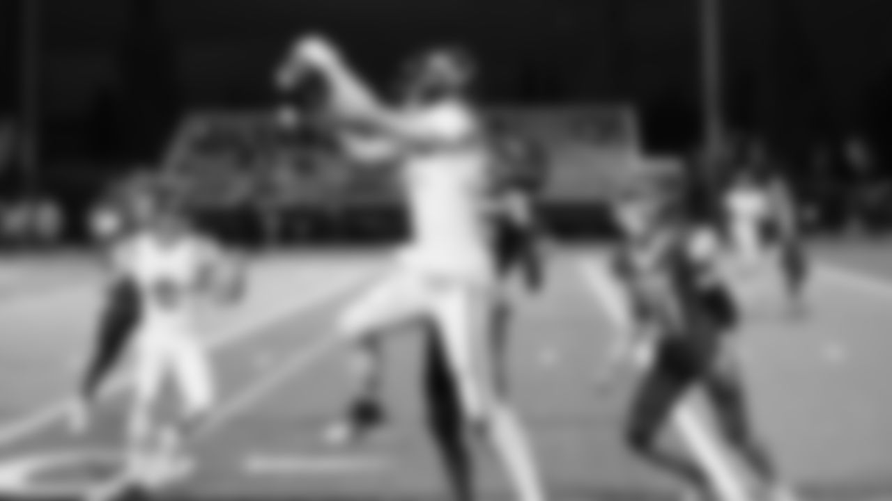 The Seahawks, along with Blitz, the Seahawks Dancers and Blue Thunder, attended a high school football game featuring Redmond vs. Juanita on September 10, 2021.