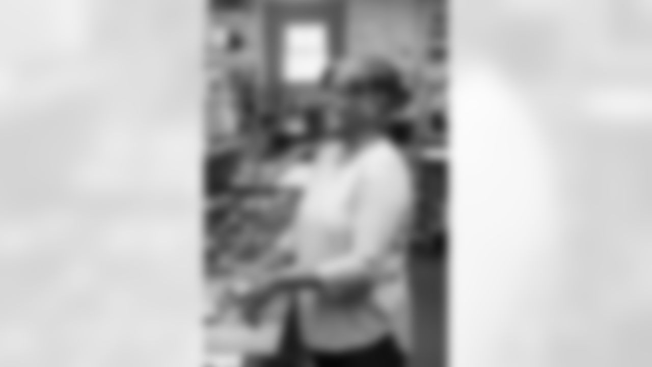 The Seattle Seahawks take over Pam's Kitchen in Seattle, Wash. on March 24, 2023 as part of Women's History Month.
