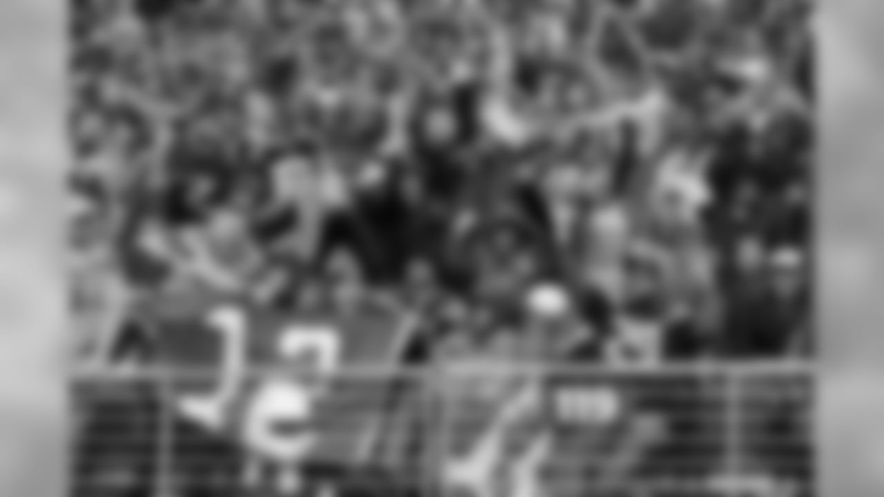 Seahawks fans were numerous and made themselves noticed at Levi's Stadium.