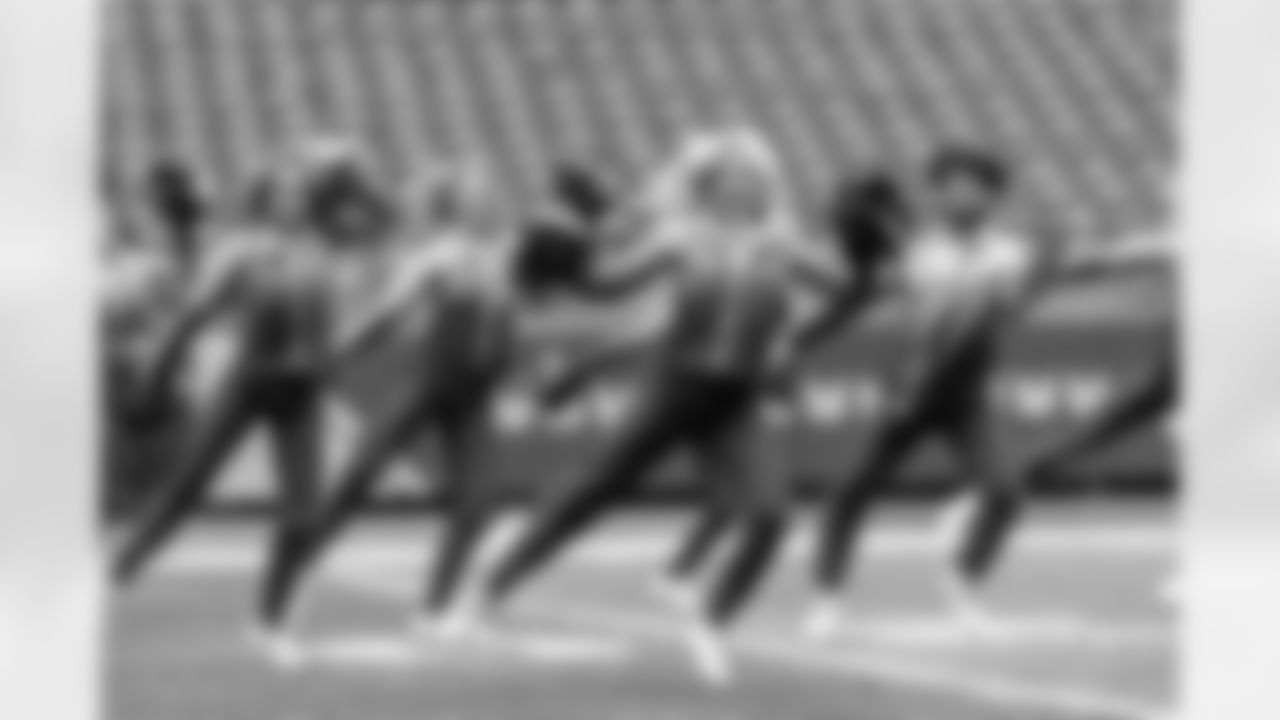 The Seahawks Dancers hit the field for the Seahawks' Week 3 game against the Carolina Panthers on Sunday, September 24, 2023.