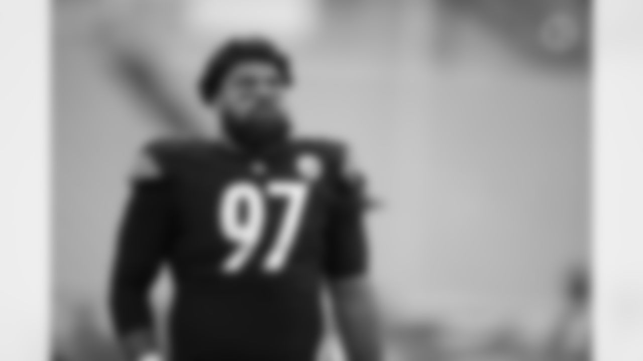 Pittsburgh Steelers defensive tackle Cameron Heyward (97) during a regular season game between the Pittsburgh Steelers and the Indianapolis Colts, Sunday, Dec. 27, 2020 in Pittsburgh, PA. The Steelers defeated the Colts 28-24. (Karl Roser / Pittsburgh Steelers)