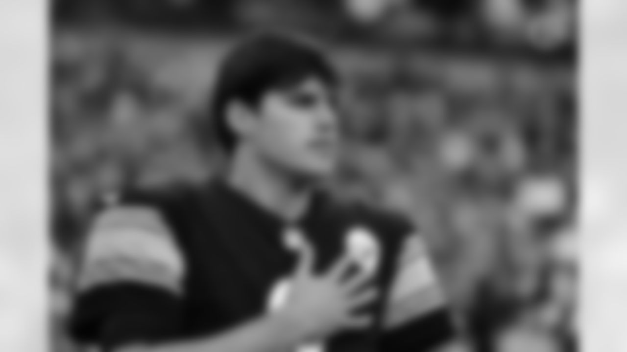 Pittsburgh Steelers quarterback Mason Rudolph (2) during a regular season game between the Pittsburgh Steelers and the Detroit Lions, Sunday, Nov. 14, 2021 in Pittsburgh, PA. (Caitlyn Epes / Pittsburgh Steelers)