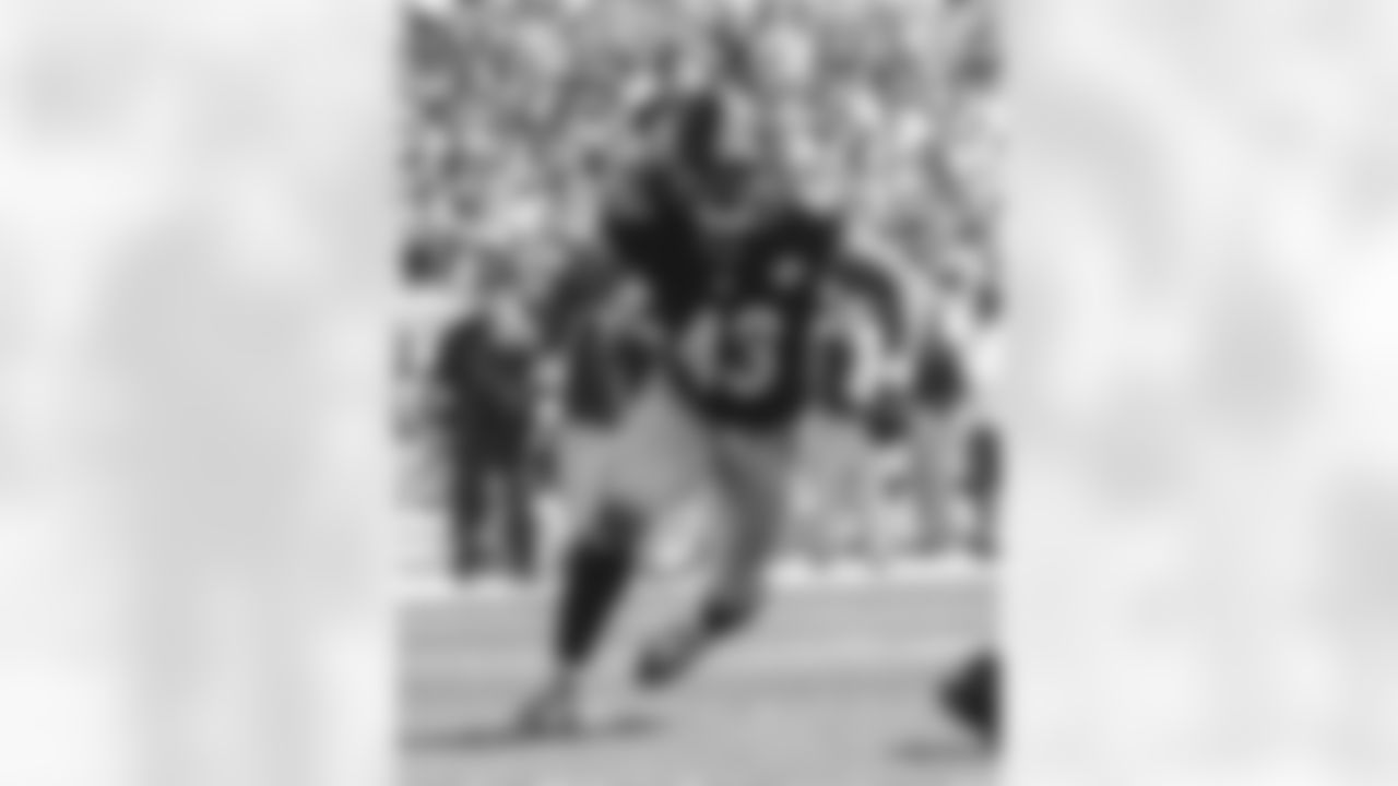 2003 TROY POLAMALU: The Steelers secondarys top playmaker during his era, Polamalu has started 130 regular season games, and he has 12 sacks, 32 interceptions, 13 forced fumbles, and six fumble recoveries. He has scored five defensive touchdowns. In the playoffs, Polamalu has three interceptions and one touchdown. He was the 2010 NFL Defensive Player of the Year, and he has been named first-team All-Pro four times. Two Super Bowl rings.