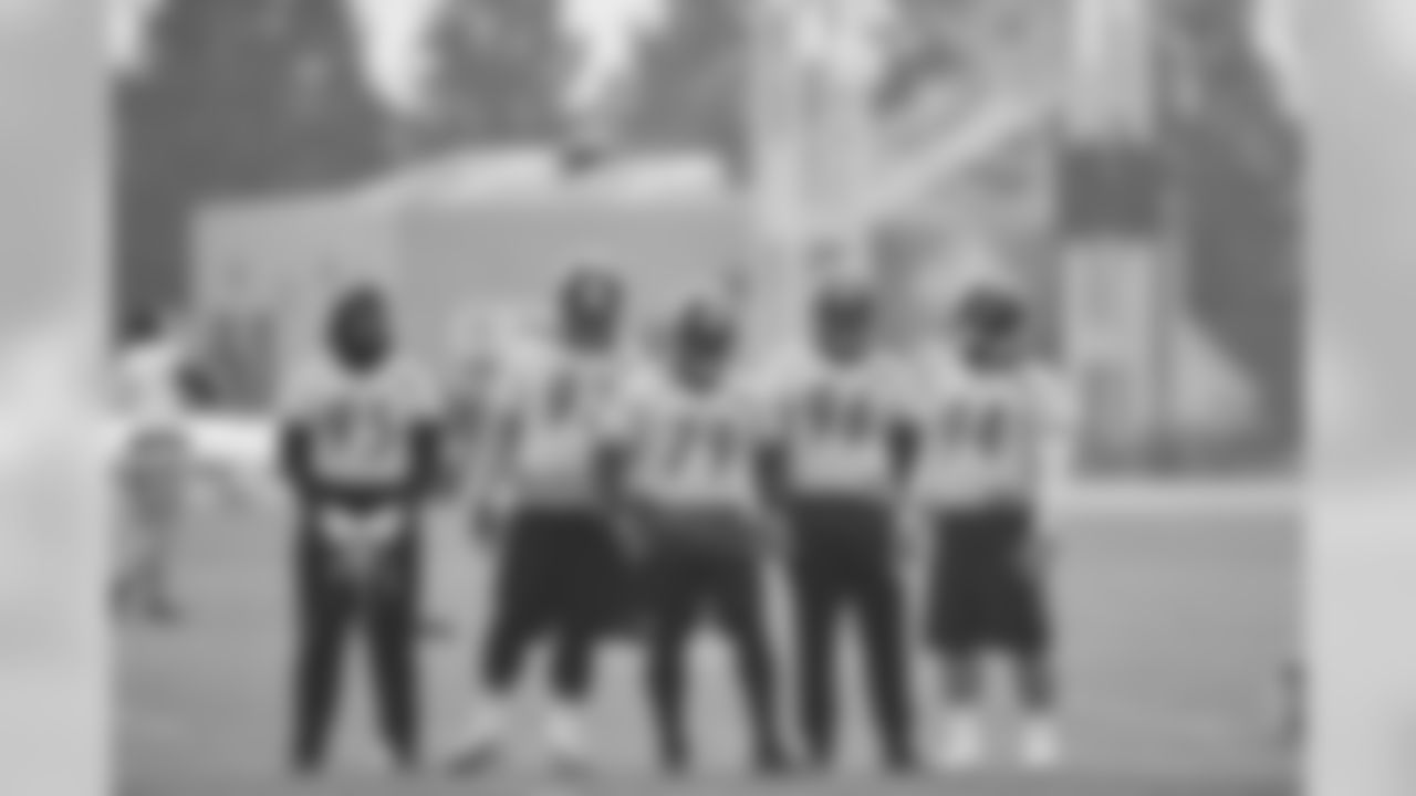 Lavon Hooks, Daniel McCullers, Javon Hargrave, L.T. Walton, and Tyson Alualu