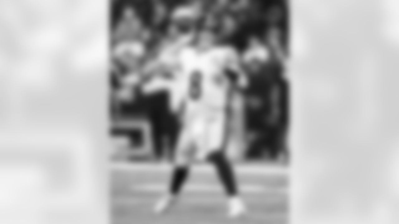 Pittsburgh Steelers quarterback Kenny Pickett (8) during a regular season game between the Pittsburgh Steelers and the Indianapolis Colts, Monday, Nov. 28, 2022 in Indianapolis, IN. (Abigail / Pittsburgh Steelers)