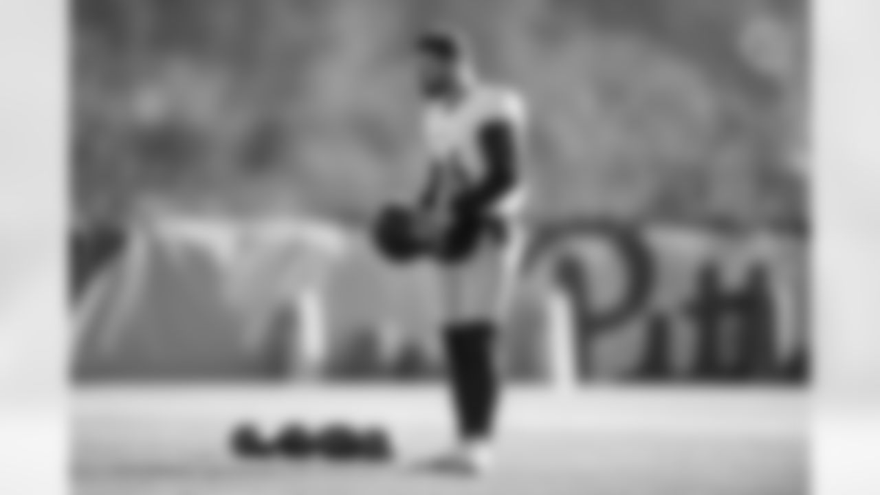 Pittsburgh Steelers long snapper Christian Kuntz (46) during practice at the UPMC Rooney Sports Complex preparing for a Week 14 matchup against the Baltimore Ravens Friday, Dec. 9, 2022 in Pittsburgh, PA. (Abigail Dean / Pittsburgh Steelers)