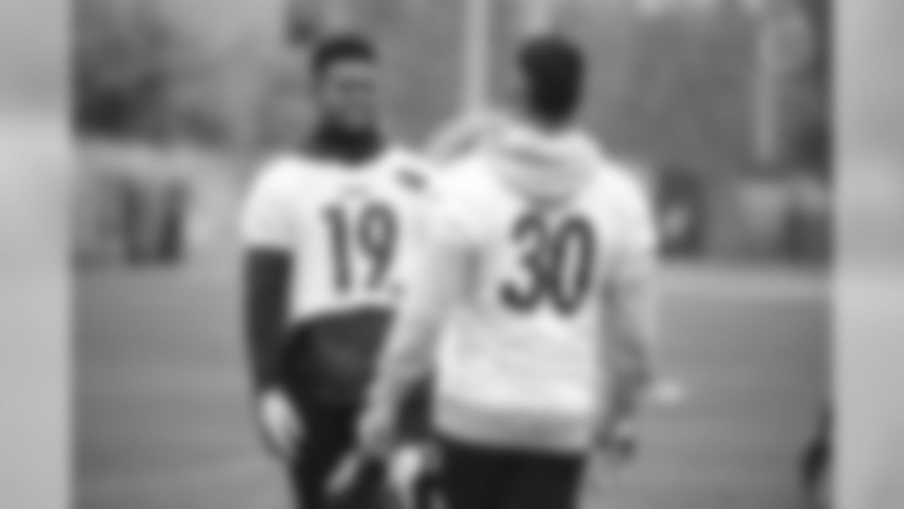JuJu Smith-Schuster and James Conner