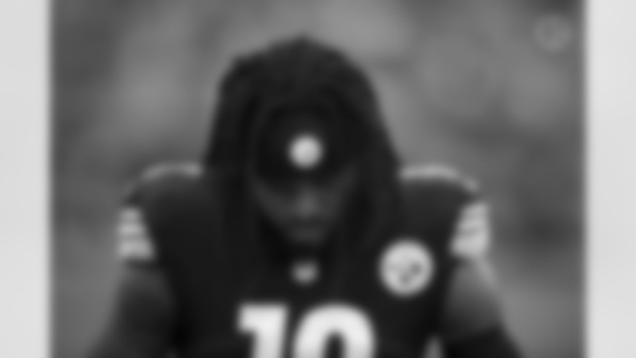 Pittsburgh Steelers wide receiver Diontae Johnson (18) during a regular season game between the Pittsburgh Steelers and the Detroit Lions, Sunday, Nov. 14, 2021 in Pittsburgh, PA. The Steelers and Lions tied in OT 16-16. (Karl Roser / Pittsburgh Steelers)