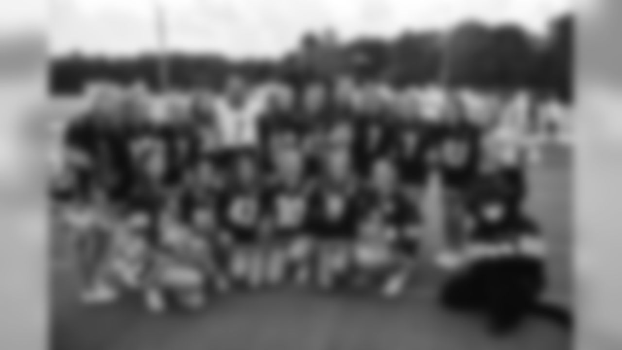 Steelers players celebrated the NFL Fantennial weekend by attending a high school football game between the Riverside Panthers and the Western Beaver Golden Beavers.