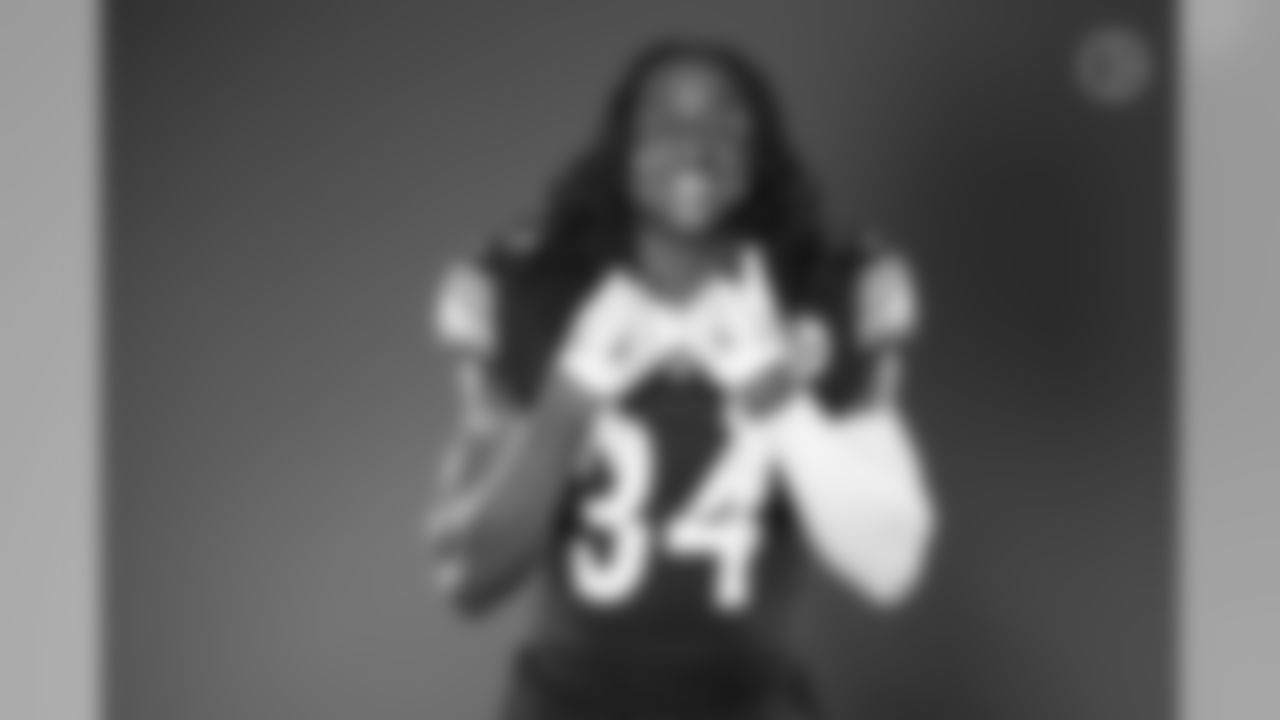 Pittsburgh Steelers safety Terrell Edmunds (34) poses for a photo during the Steelers 2020 media day, Thursday, Aug. 6, 2020 in Pittsburgh, PA. (Karl Roser / Pittsburgh Steelers)