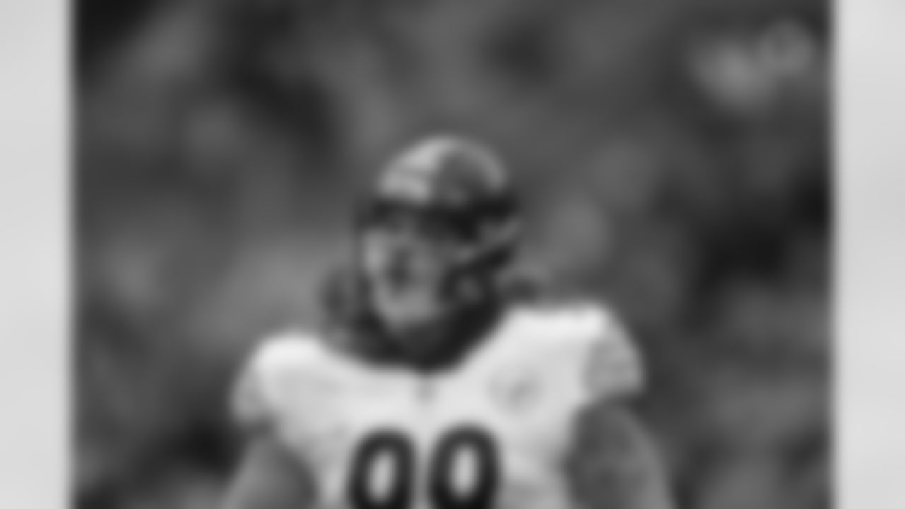 Pittsburgh Steelers defensive end Henry Mondeaux (99) during a regular season game between the Pittsburgh Steelers and the Baltimore Ravens, Sunday, Nov. 1, 2020 in Baltimore, MD. The Steelers defeated the Ravens 28-24. (Karl Roser / Pittsburgh Steelers)