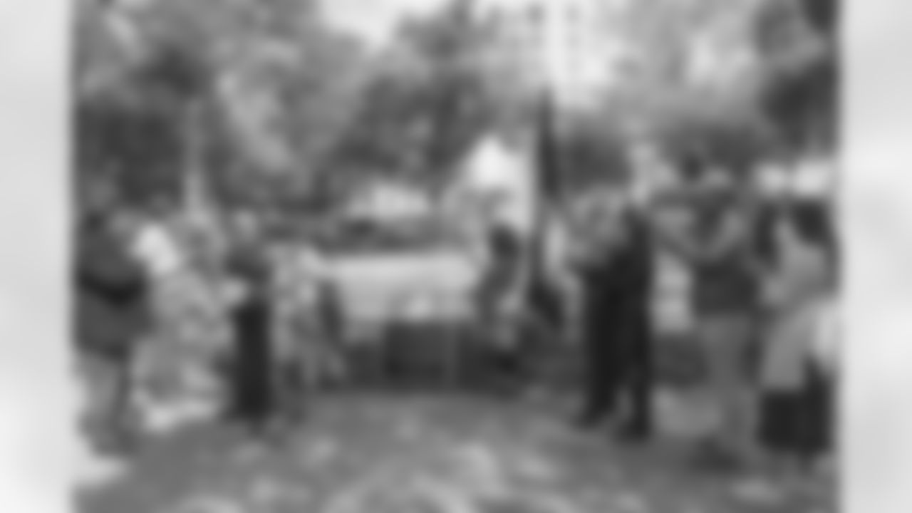 The City of Pittsburgh dedicated a fountain in Allegheny Commons Park to the late Patricia Regan Rooney, Thursday, May 6, 2021 in Pittsburgh, PA. (Karl Roser / Pittsburgh Steelers)
