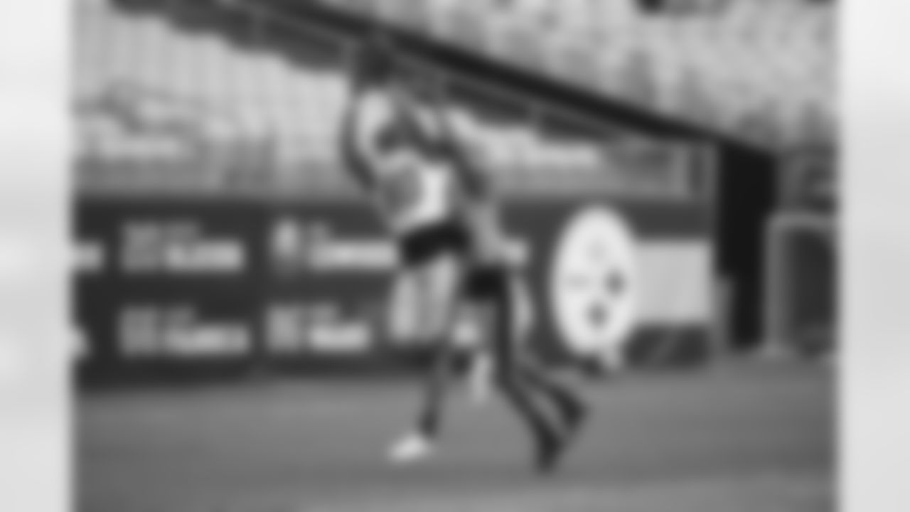 Pittsburgh Steelers wide receiver Saeed Blacknall (80) trains at Heinz Field during the Steelers 2020 Training Camp, Monday, Aug. 31, 2020 in Pittsburgh, PA. (Karl Roser / Pittsburgh Steelers)