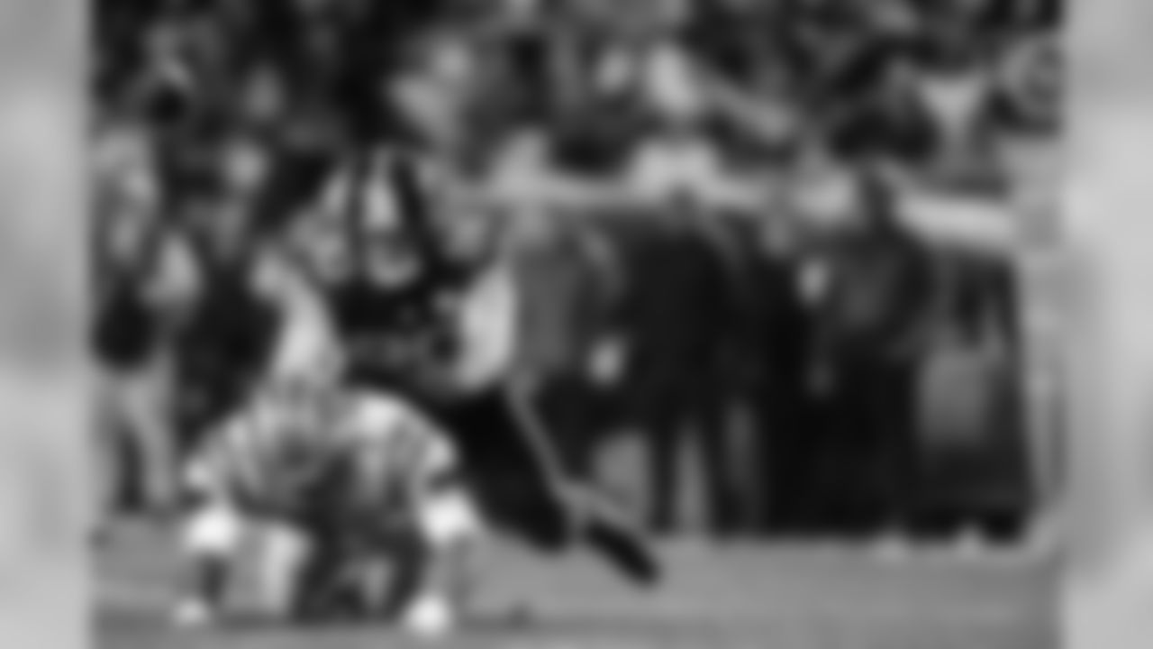 T.J. Watt versus the Carolina Panthers on November 8, 2018