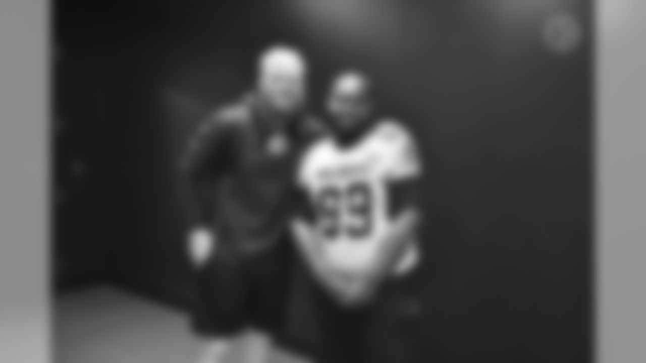 The Steelers granted the wish of a young fan from Wilmington, DE.