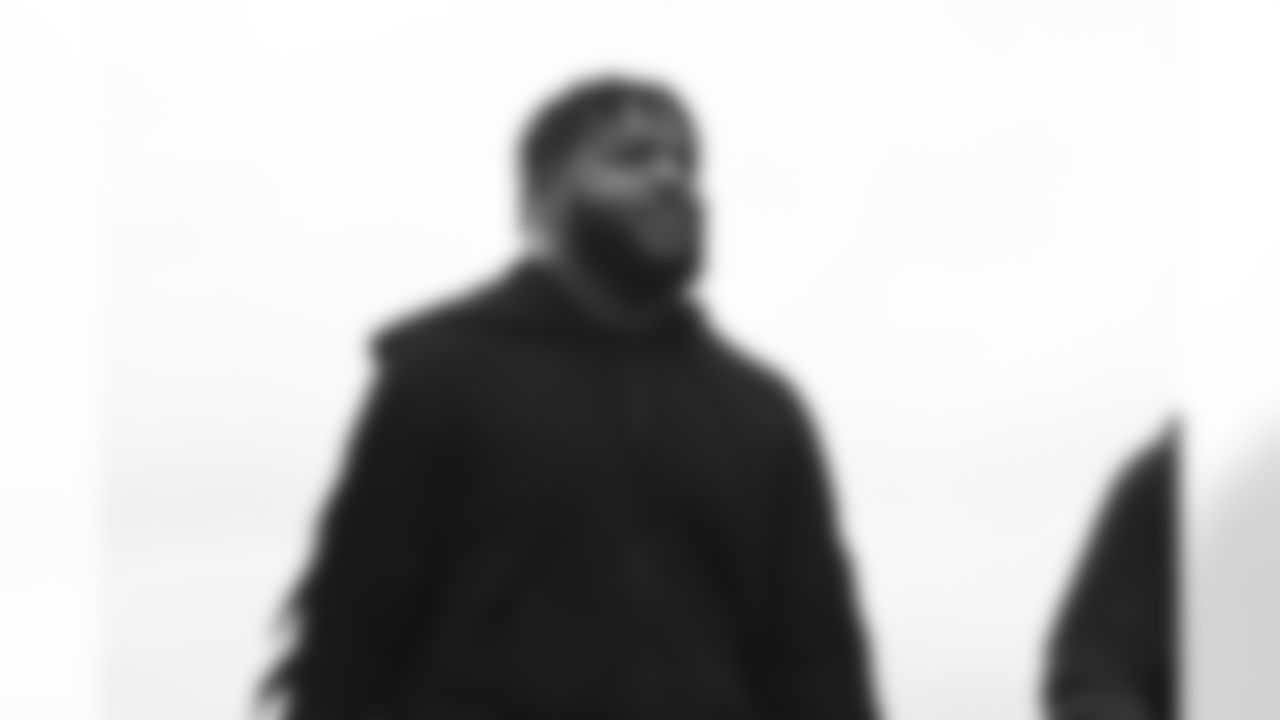 Pittsburgh Steelers offensive lineman Chukwuma Okorafor (76) travels to Baltimore for the Week 17 regular season matchup against the Baltimore Ravens, Saturday, Dec. 31, 2022. (Karl Roser / Pittsburgh Steelers)
