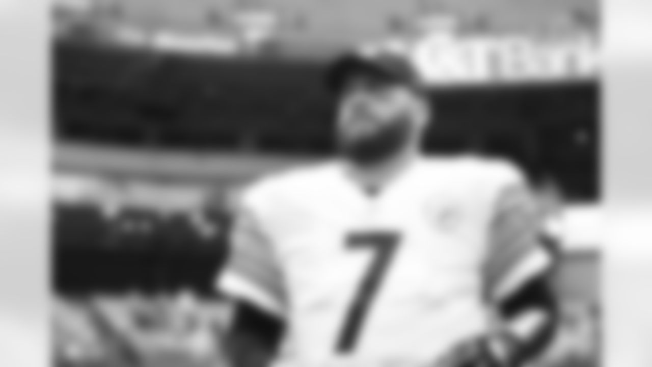 Pittsburgh Steelers quarterback Ben Roethlisberger (7) during a regular season game between the Pittsburgh Steelers and the Baltimore Ravens, Sunday, Nov. 1, 2020 in Baltimore, MD. (Karl Roser / Pittsburgh Steelers)