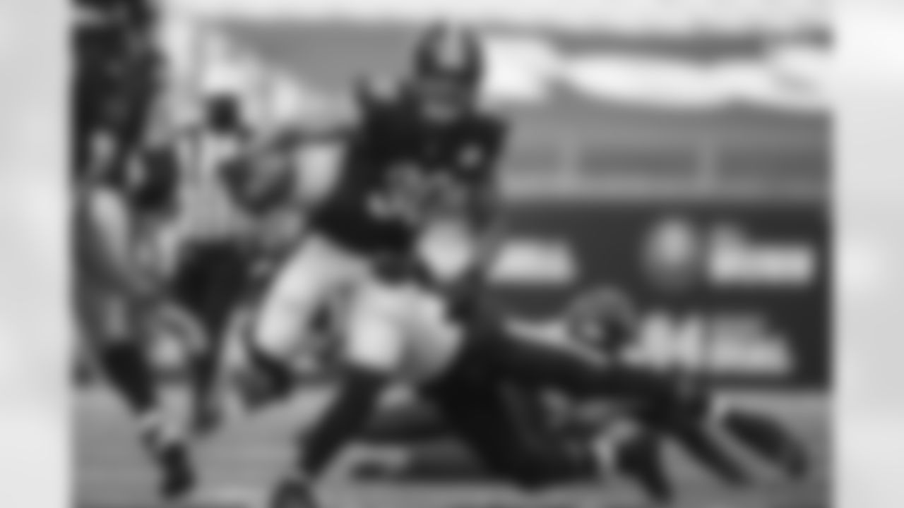 Pittsburgh Steelers running back James Conner (30) during a regular season game between the Pittsburgh Steelers and the Houston Texans, Sunday, Sept. 27, 2020 in Pittsburgh, PA. The Steelers defeated the Texans 28-21. (Karl Roser / Pittsburgh Steelers)