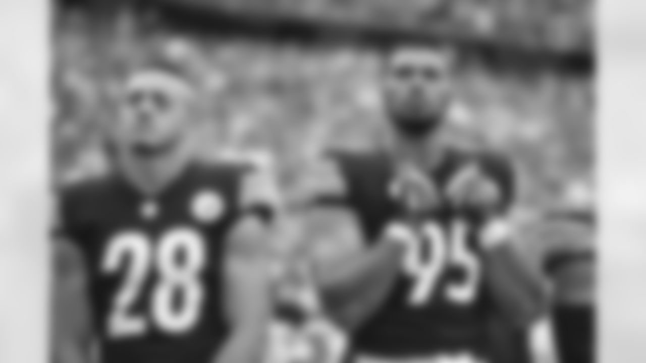 Pittsburgh Steelers defensive lineman Chris Wormley (95) during a regular season game between the Pittsburgh Steelers and the Buffalo Bills, Sunday, Sept. 12, 2021 in Buffalo, NY. The Steelers beat the Bills 23-16. (Caitlyn Epes / Pittsburgh Steelers)