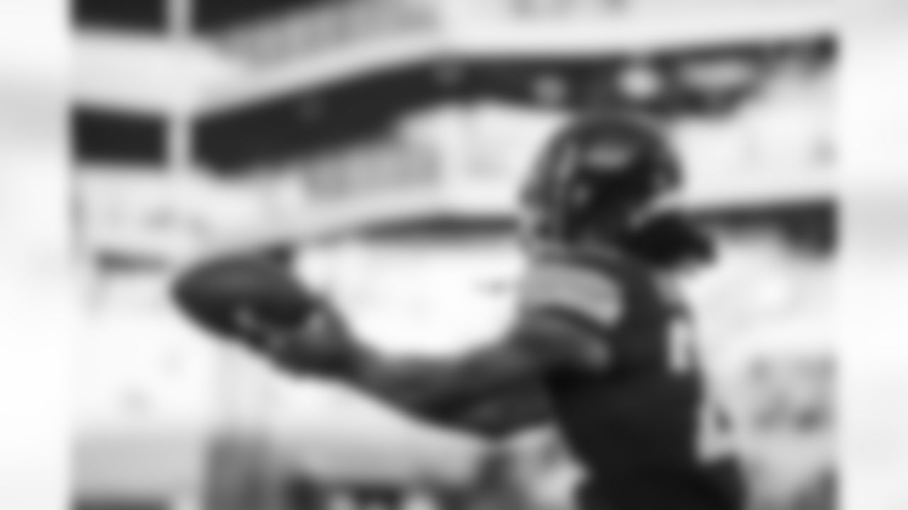 Pittsburgh Steelers running back Najee Harris (22) during a preseason game between the Pittsburgh Steelers and the Detroit Lions, Saturday, Aug. 21, 2021 in Pittsburgh, PA. (Caitlyn Epes / Pittsburgh Steelers)