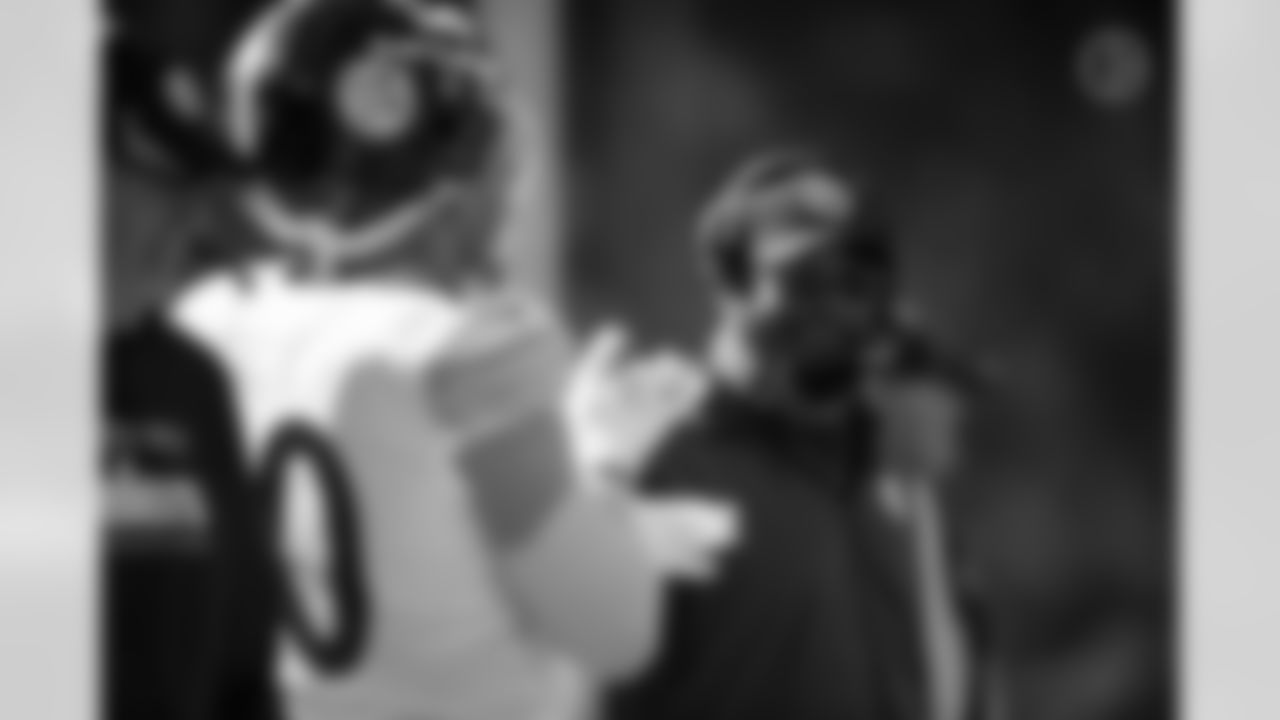 Pittsburgh Steelers Head Coach Mike Tomlin during a regular season game between the Pittsburgh Steelers and the Cleveland Browns, Sunday, Oct. 31, 2021 in Cleveland, OH. The Steelers beat the Browns 15-10. (Karl Roser / Pittsburgh Steelers)