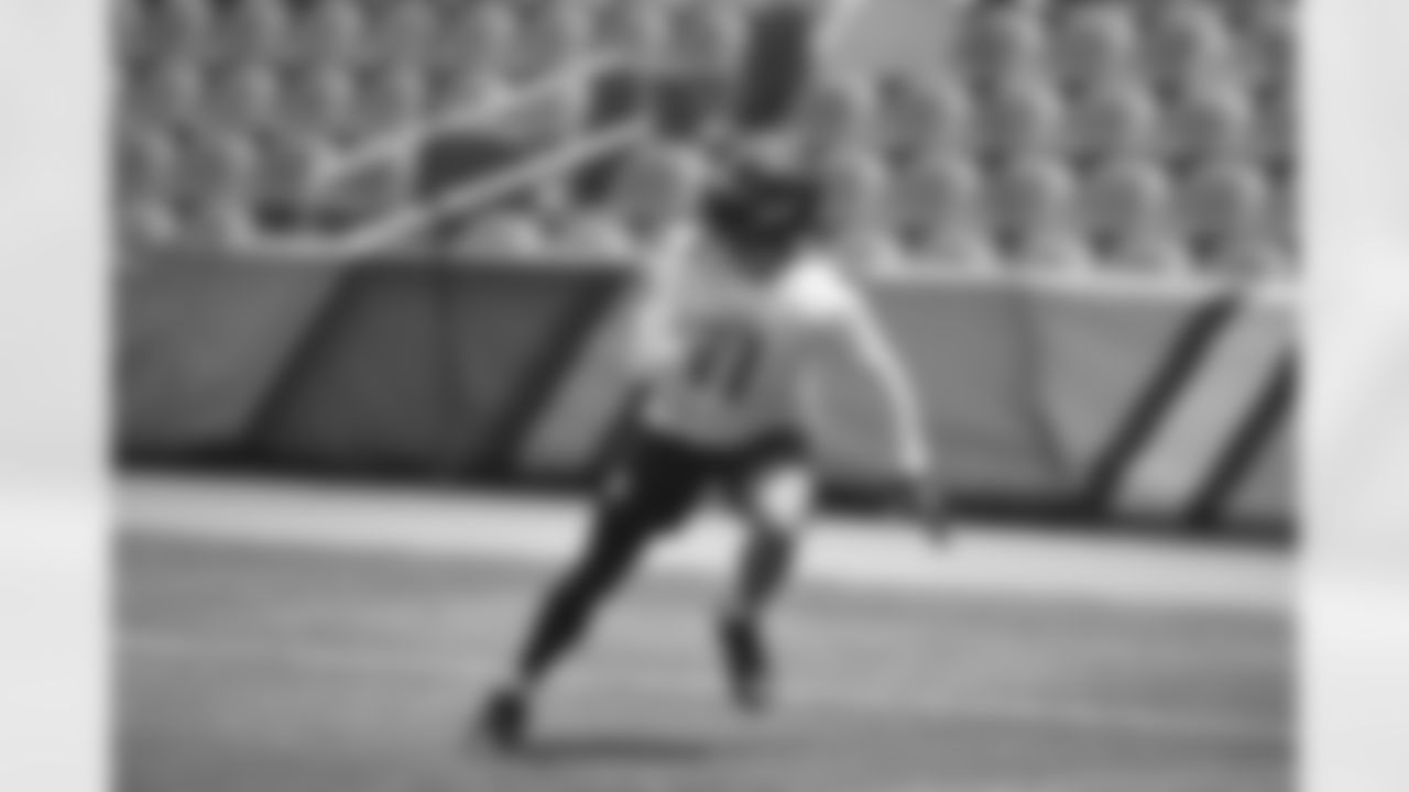 Pittsburgh Steelers wide receiver Chase Claypool (11) trains at Heinz Field during the 2021 Steelers Camp, Tuesday, July 27, 2021 in Pittsburgh, PA. (Caitlyn Epes / Pittsburgh Steelers)