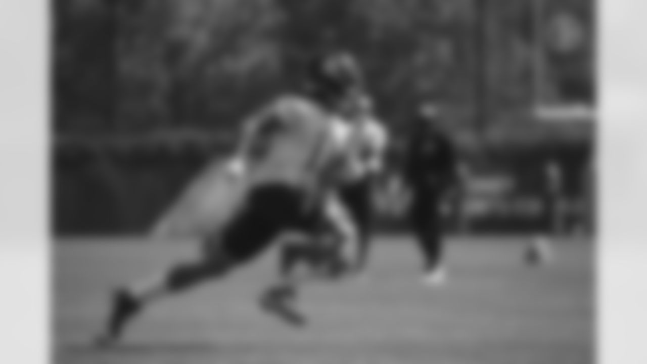 Pittsburgh Steelers wide receiver Chase Claypool (11) practices at the UPMC Rooney Sports Complex preparing for a Week 3 matchup against the Houston Texans, Wednesday, Sept. 23, 2020 in Pittsburgh, PA. (Caitlyn Epes / Pittsburgh Steelers)