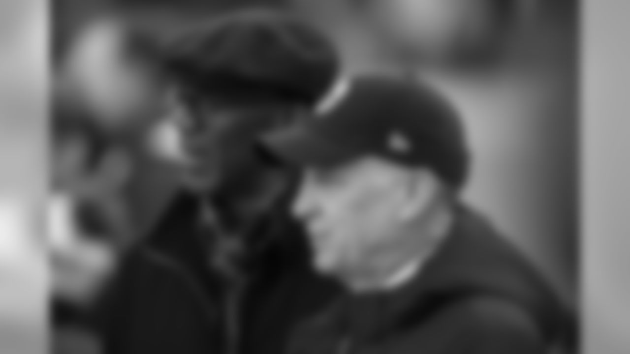 Art Rooney II and John Stallworth