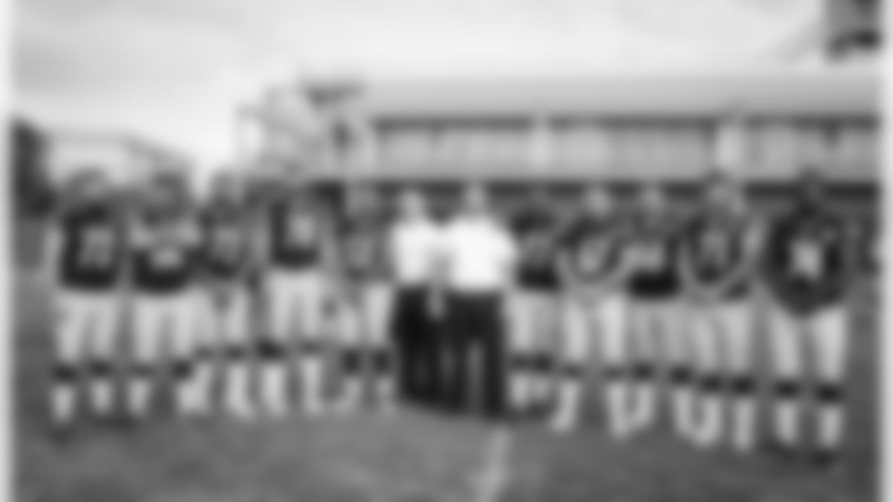 Cody Wallace, Ryan Harris, Ramon Foster, Jerald Hawkins, Alejandro Villanueva, Maurkice Pouncey, Mike Munchak, Shaun Sarrett, Marcus Gilbert, B.J. Finney, David DeCastro, Matt Feiler and Chris Hubbard