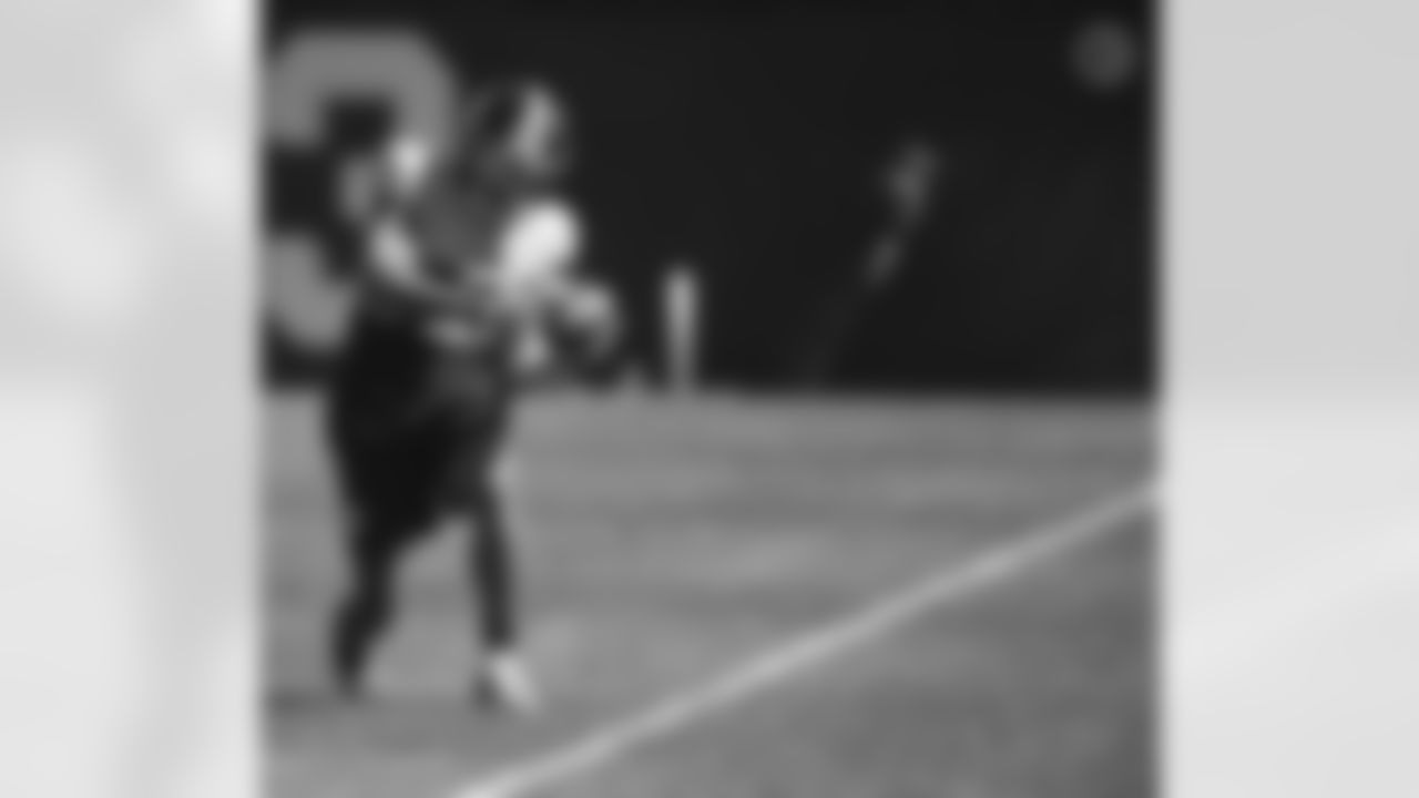 Pittsburgh Steelers cornerback Joe Haden (23) during practice at the UPMC Rooney Sports Complex preparing for a Week 4 matchup against the Green Bay Packers, Wednesday, Sept. 29, 2021 in Pittsburgh, PA. (Caitlyn Epes / Pittsburgh Steelers)