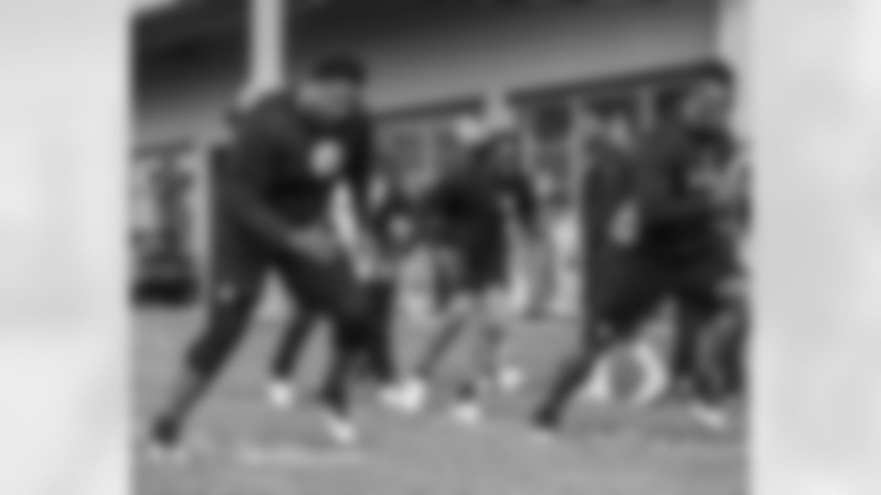 Left to Right: Ramon Foster, Sammie Coates, Marcus Gilbert.