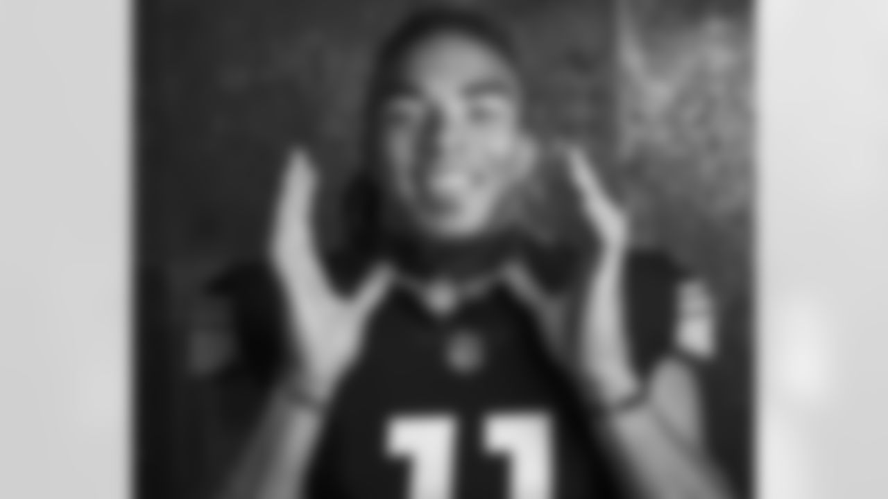 Pittsburgh Steelers wide receiver Chase Claypool (11) poses for a photo during the Steelers 2021 media day, Friday, July 23, 2021 in Pittsburgh, PA. (Karl Roser / Pittsburgh Steelers)