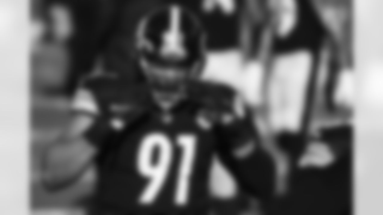 Pittsburgh Steelers defensive end Stephon Tuitt (91) during a regular season game between the Pittsburgh Steelers and the Indianapolis Colts, Sunday, Dec. 27, 2020 in Pittsburgh, PA. The Steelers beat the Colts 28-24. (Caitlyn Epes / Pittsburgh Steelers)