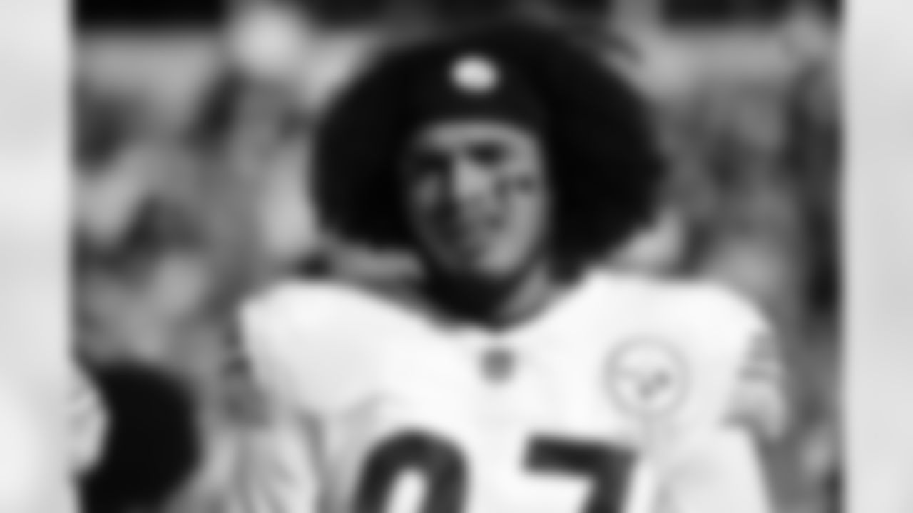 Pittsburgh Steelers linebacker Marcus Allen (27) during a regular season game between the Pittsburgh Steelers and the Cincinnati Bengals, Sunday, Nov. 28, 2021 in Cincinnati, OH. (Caitlyn Epes / Pittsburgh Steelers)