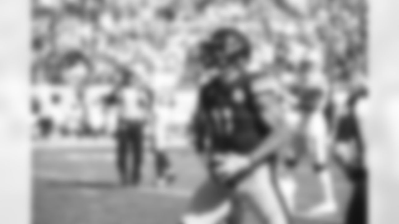 Pittsburgh Steelers wide receiver Chase Claypool (11) during a regular season game between the Pittsburgh Steelers and the Las Vegas Raiders, Sunday, Sept. 19, 2021 in Pittsburgh, PA. (Caitlyn Epes / Pittsburgh Steelers)