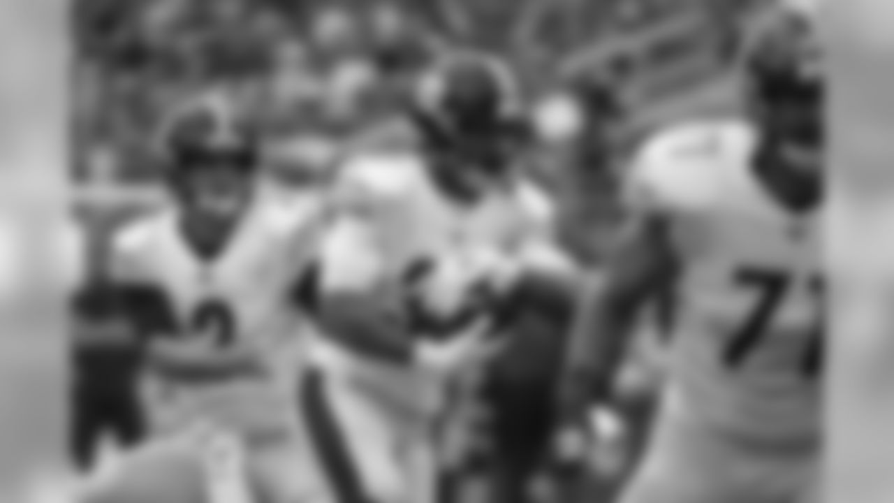 James Conner and Mason Rudolph