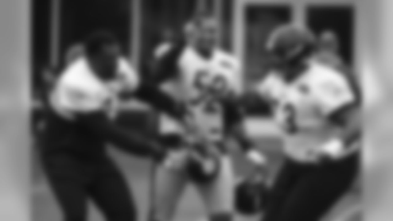Marcus Gilbert, Maurkice Pouncey, and Ramon Foster