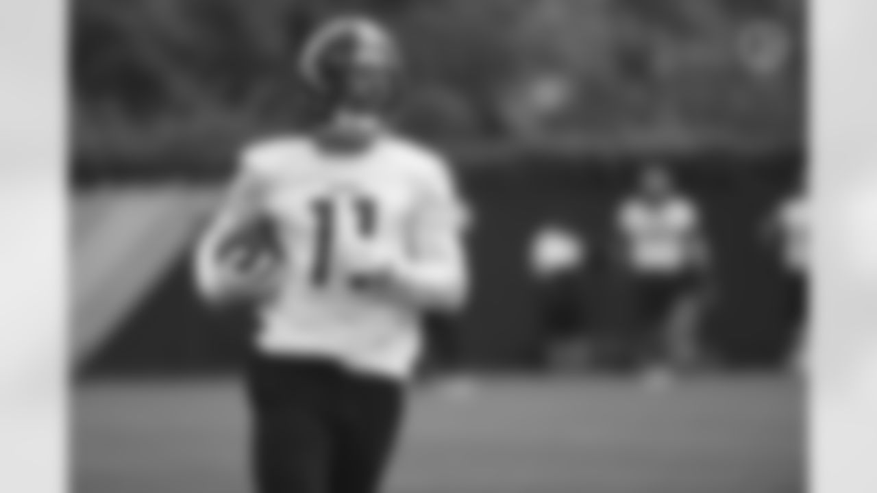 Pittsburgh Steelers wide receiver Chase Claypool (11) practices at the UPMC Rooney Sports Complex preparing for a Week 2 matchup against the Denver Broncos, Friday, Sept. 18, 2020 in Pittsburgh, PA. (Caitlyn Epes / Pittsburgh Steelers)