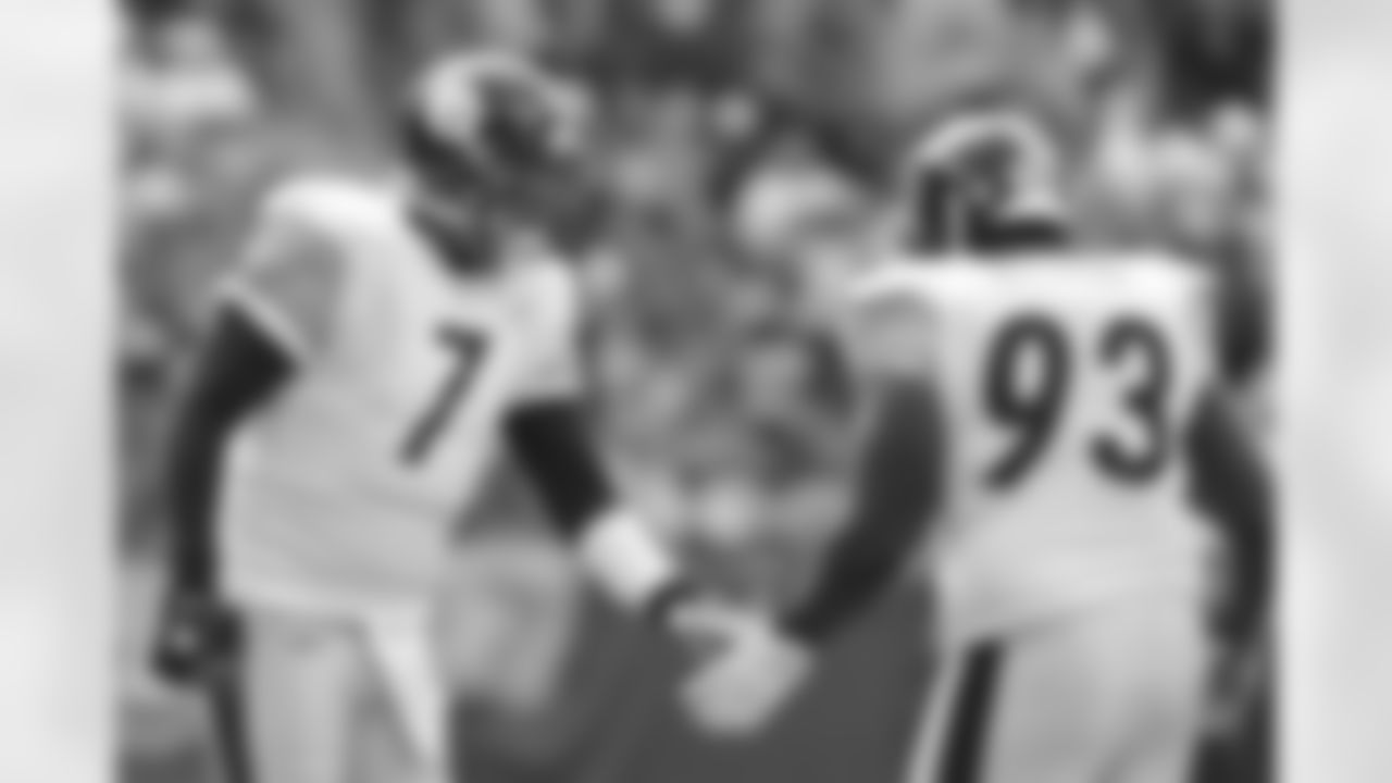 Ben Roethlisberger and Nick Eason