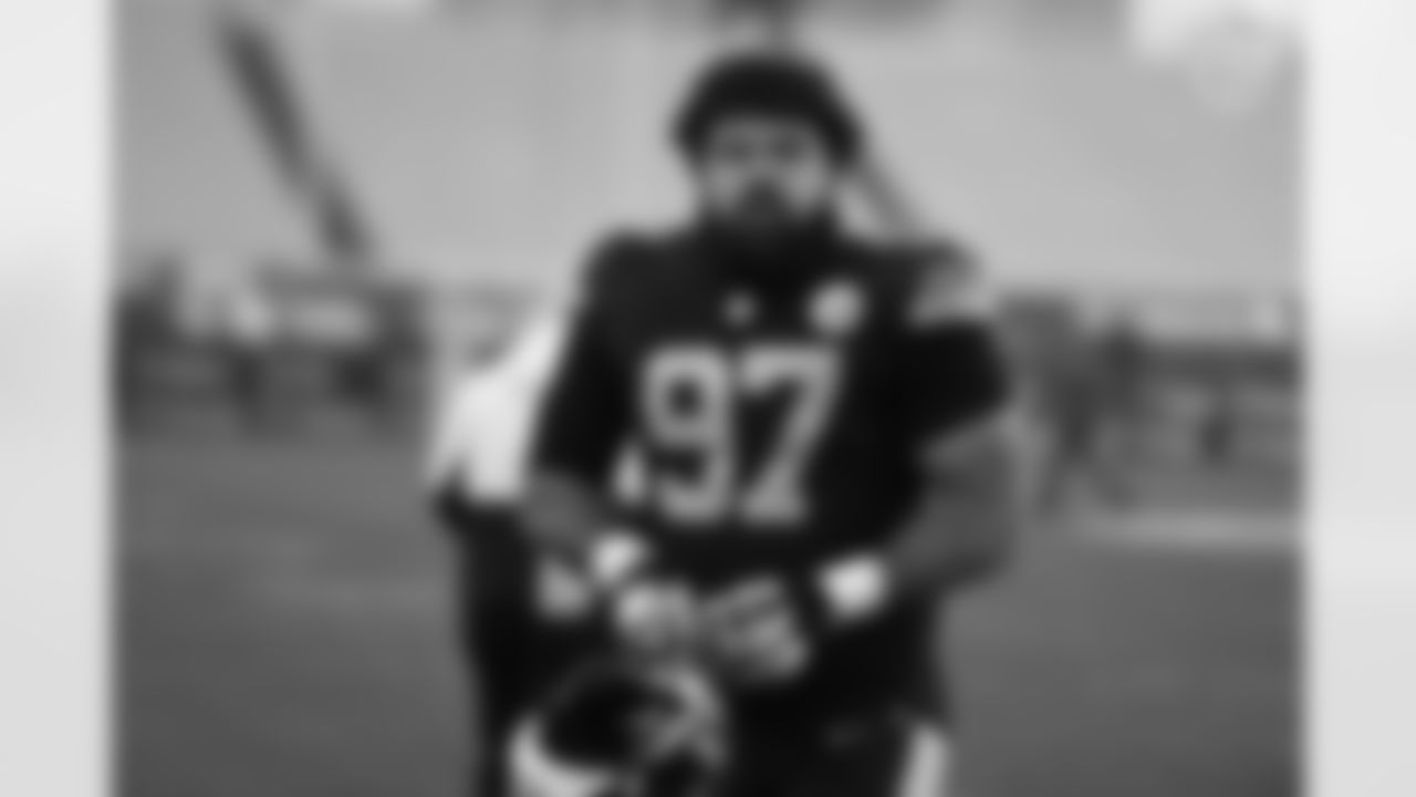 Pittsburgh Steelers defensive tackle Cameron Heyward (97) during a regular season game between the Pittsburgh Steelers and the Baltimore Ravens, Wednesday, Dec. 2, 2020 in Pittsburgh, PA. (Karl Roser / Pittsburgh Steelers)