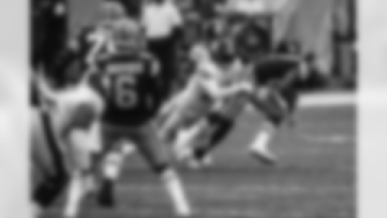 Pittsburgh Steelers linebacker Marcus Allen (27) during a regular season game between the Pittsburgh Steelers and the Cleveland Browns, Sunday, Jan. 3, 2021 in Cleveland, OH. The Browns beat the Steelers 24-22. (Caitlyn Epes / Pittsburgh Steelers)