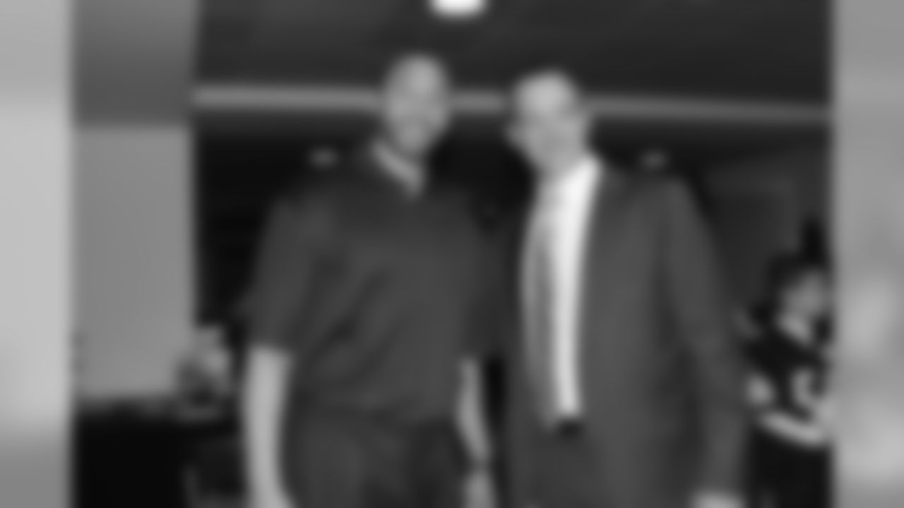 Charlie Batch and Dan Bylsma