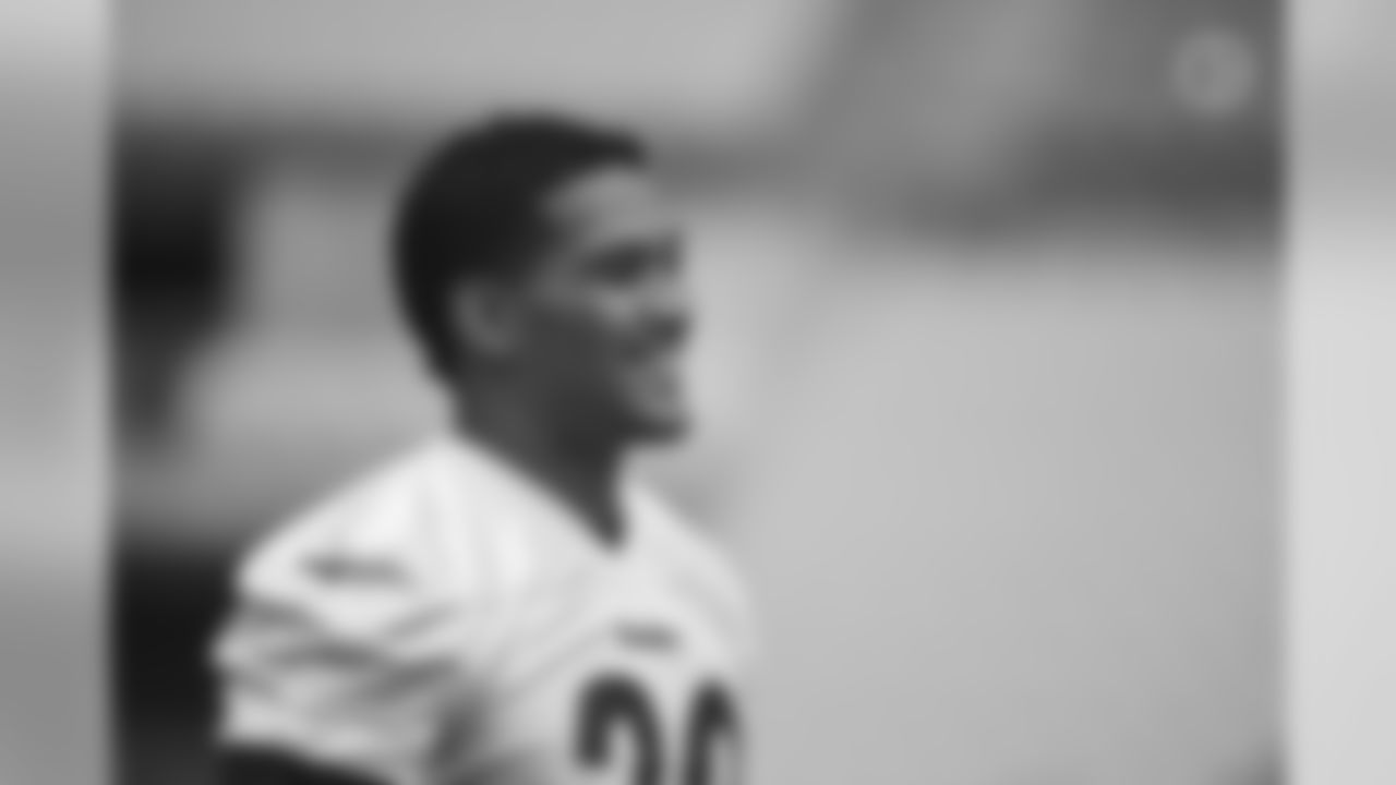 Pittsburgh Steelers running back James Conner (30) trains at Heinz Field during the Steelers 2020 Training Camp, Tuesday, Aug. 4, 2020 in Pittsburgh, PA. (Karl Roser / Pittsburgh Steelers)