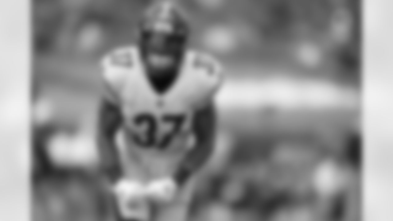 Pittsburgh Steelers safety Jordan Dangerfield (37) during a regular season game between the Pittsburgh Steelers and the Tennessee Titans, Sunday, Oct. 25, 2020 in Nashville, TN. The Steelers defeated the Titans 27-24. (Karl Roser / Pittsburgh Steelers)